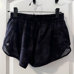 Lululemon gray camo colored shorts